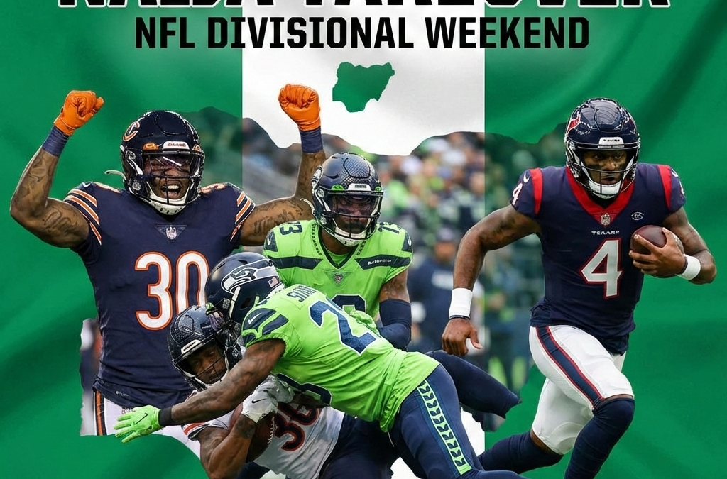 Naija Takeover: Nigerian Stars Set to Ignite the NFL Divisional Weekend