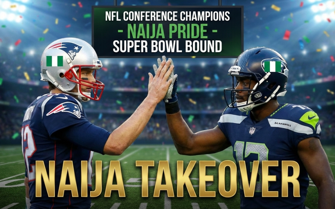 Naija Takeover: Seven Nigerian Stars Punch Tickets to Super Bowl LX!