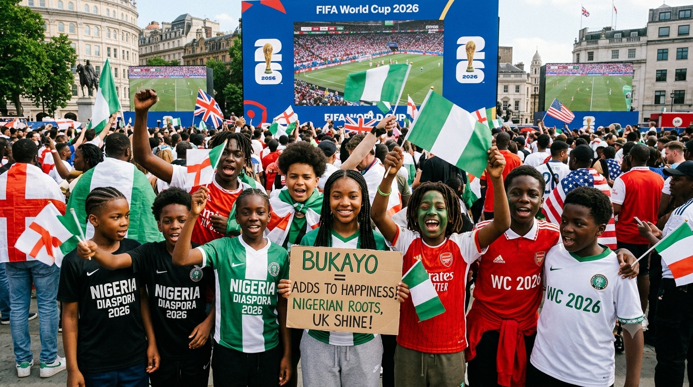 Bukayo ‘Adds to Happiness’ Saka — And So Does Every Diaspora Kid Doing Us Proud