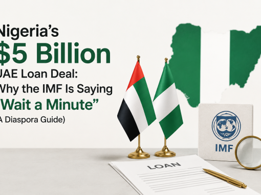 Nigeria’s $5 Billion UAE Loan Deal: Why the IMF Is Saying “Wait a Minute” (A Diaspora Guide) Nigeria’s $5 Billion UAE Loan Deal: Why the IMF Is Saying “Wait a Minute” (A Diaspora Guide)