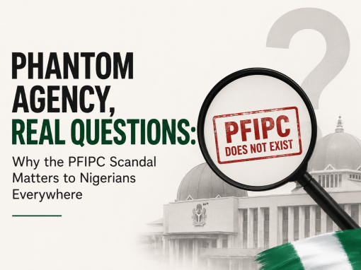 Phantom Agency, Real Questions: Why the PFIPC Scandal Matters to Nigerians Everywhere Phantom Agency, Real Questions: Why the PFIPC Scandal Matters to Nigerians Everywhere