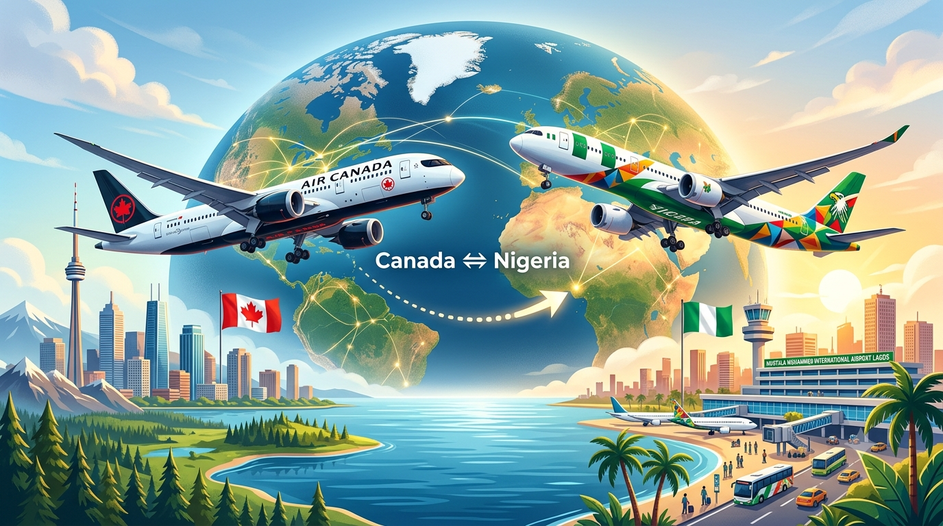 Nonstop to Lagos: Air Canada Direct Flights To Nigeria Coming In 2027